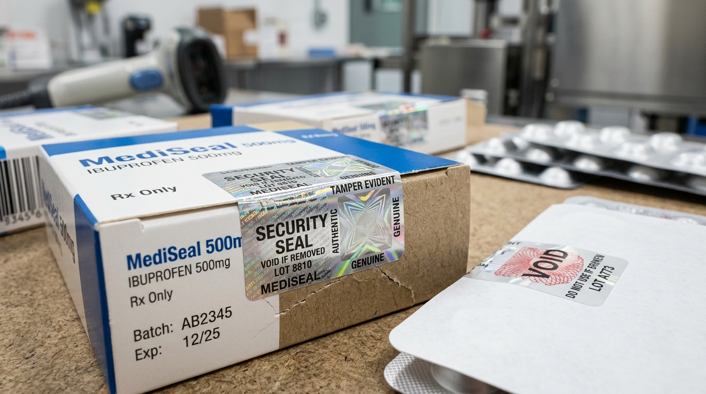 Tamper Evident Cartons & Labels